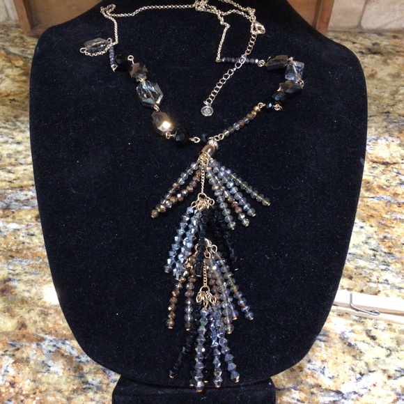 1946 Long necklace with glass beads. Excellent shape - Picture 4 of 5
